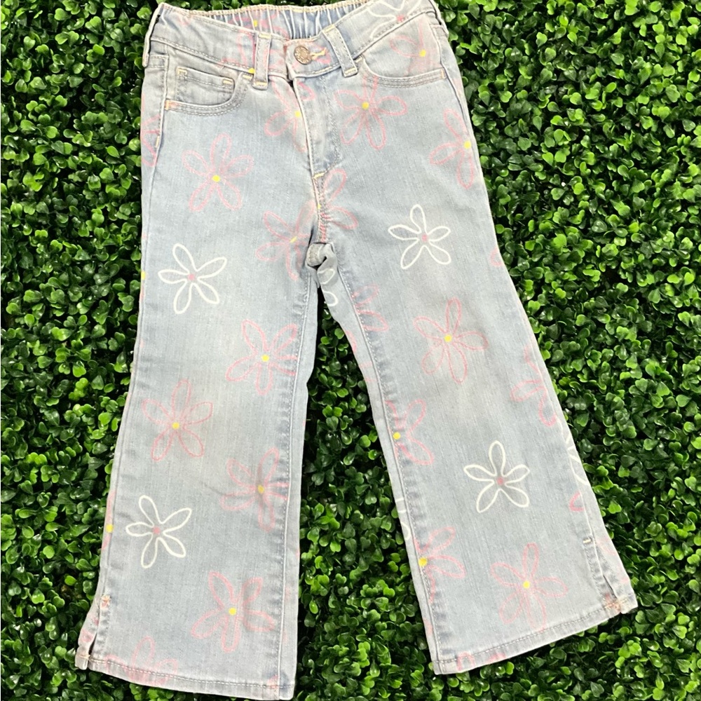 GAP Kids Light Blue Floral Jeans